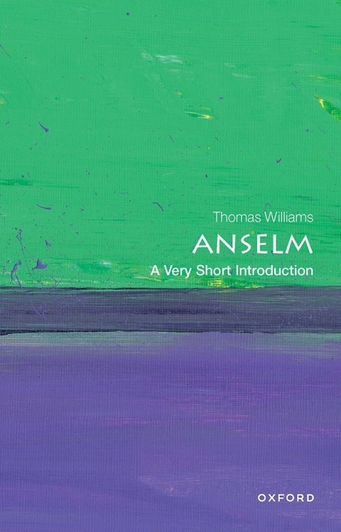 Cover image for book Anselm: A Very Short Introduction
