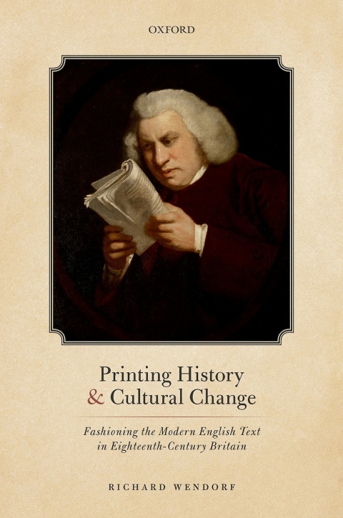 Cover image for book Printing History and Cultural Change