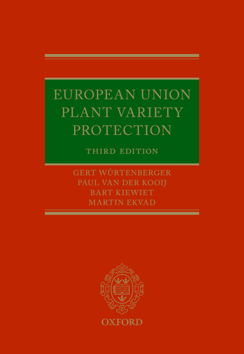 Cover image for book European Union Plant Variety Protection