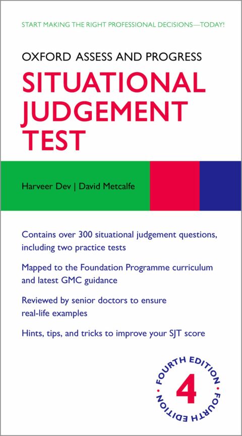 Cover image for book Oxford Assess and Progress: Situational Judgement Test