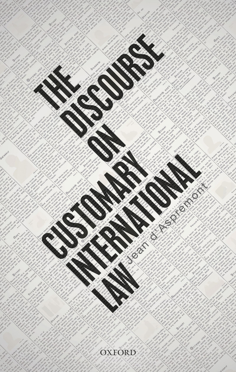 Cover image for book The Discourse on Customary International Law