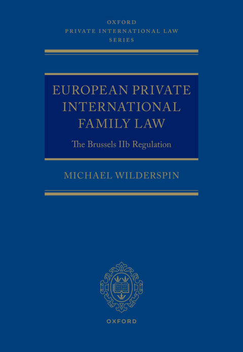 Cover image for book European Private International Family Law
