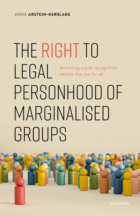 Cover image for book The Right to Legal Personhood of Marginalised Groups