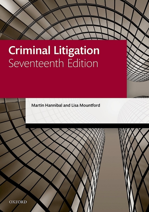 Cover image for book Criminal Litigation
