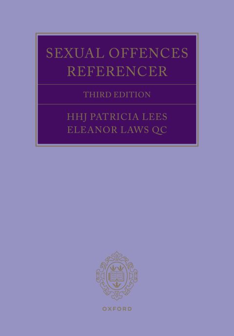 Cover image for book Sexual Offences Referencer 3e