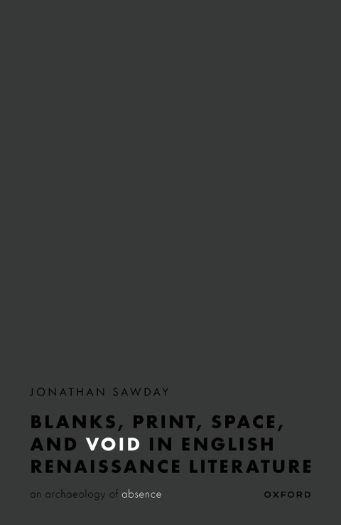 Cover image for book Blanks, Print, Space, and Void in English Renaissance Literature