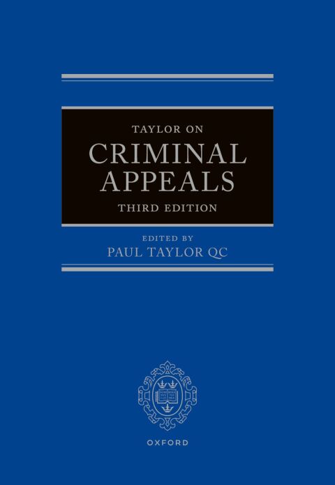 Cover image for book Taylor on Criminal Appeals