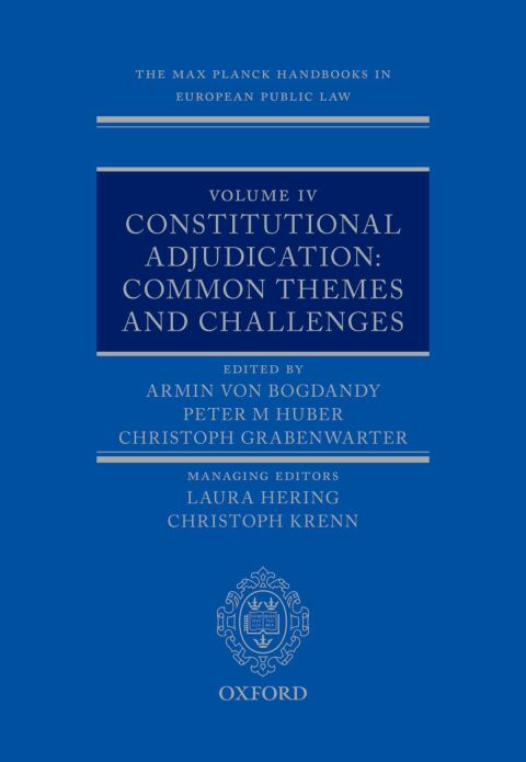 Cover image for book The Max Planck Handbooks in European Public Law
