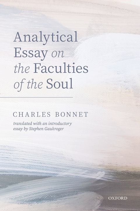 Cover image for book Charles Bonnet, Analytical Essay on the Faculties of the Soul