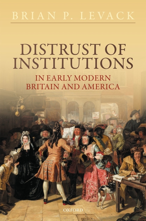 Cover image for book Distrust of Institutions in Early Modern Britain and America