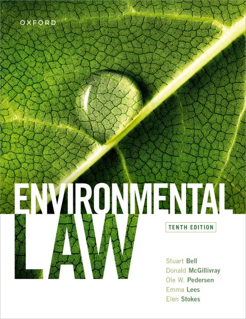 Cover image for book Environmental Law