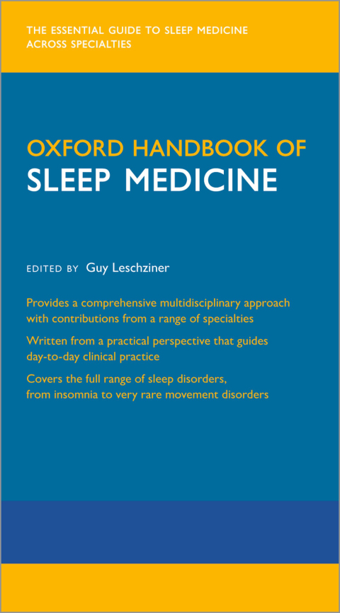 Cover image for book Oxford Handbook of Sleep Medicine