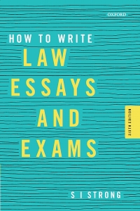 Titelbild: How to Write Law Essays & Exams 6th edition 9780192848659