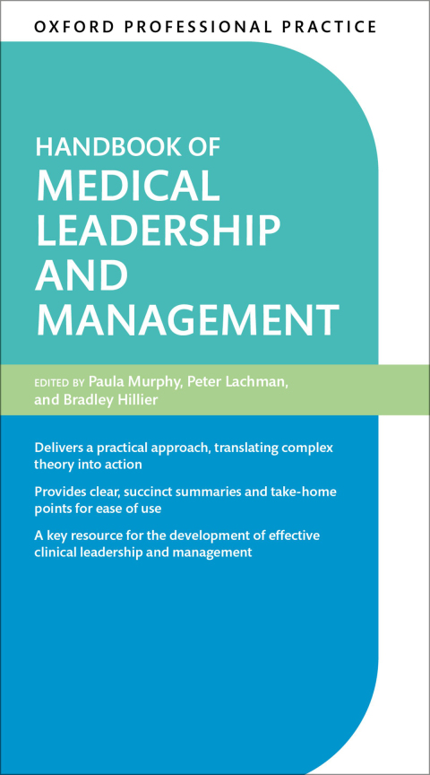 Cover image for book Handbook of Medical Leadership and Management