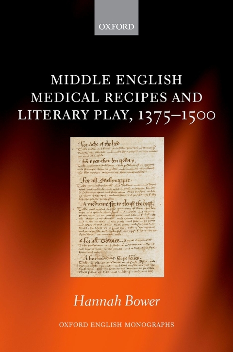 Cover image for book Middle English Medical Recipes and Literary Play, 1375-1500