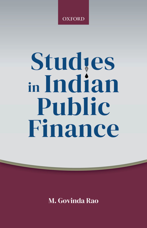 Cover image for book Studies in Indian Public Finance