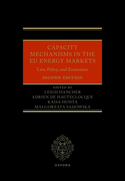 Cover image for book Capacity Mechanisms in the EU Energy Markets