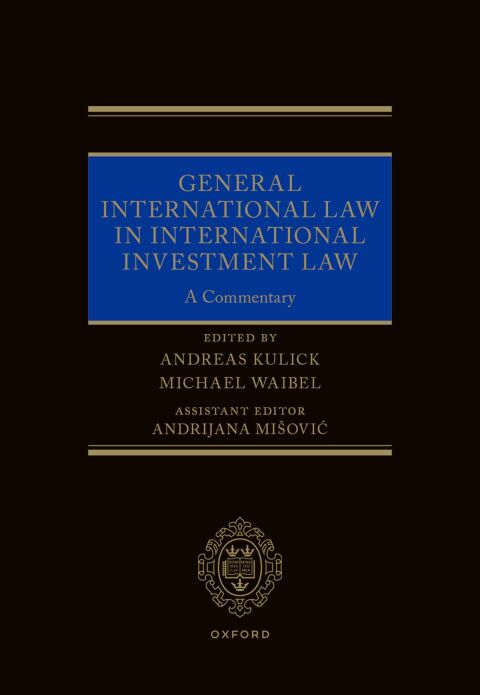 Cover image for book General International Law in International Investment Law
