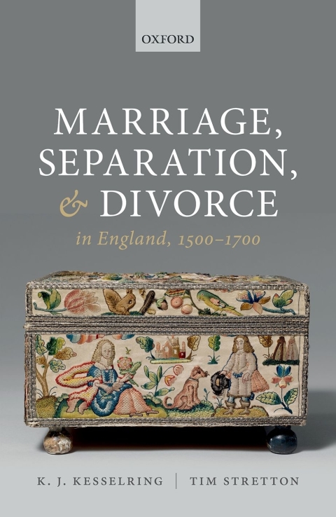 Cover image for book Marriage, Separation, and Divorce in England, 1500-1700
