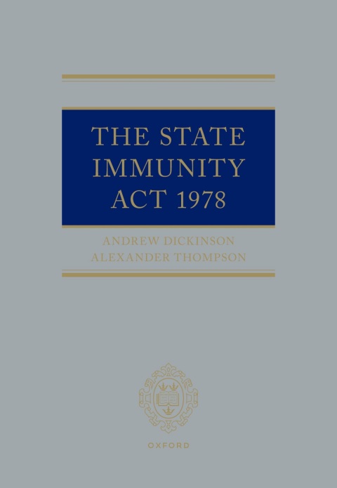 Cover image for book The State Immunity Act 1978