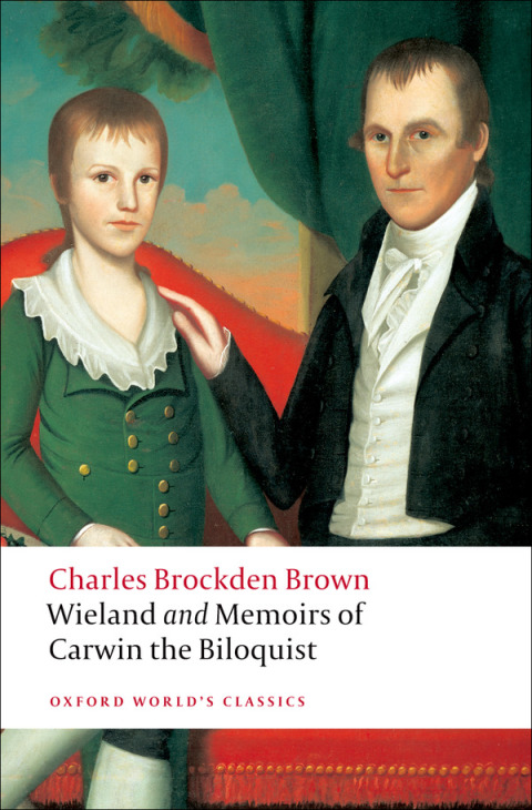 Cover image for book Wieland; or The Transformation, and Memoirs of Carwin, The Biloquist
