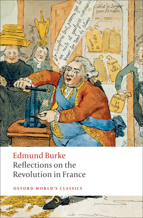 Cover image for book Reflections on the Revolution in France