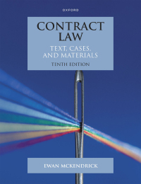 Titelbild: Contract Law 10th edition 9780192856548