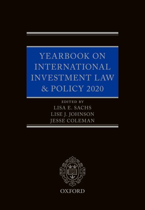 Cover image for book Yearbook on International Investment Law & Policy 2020