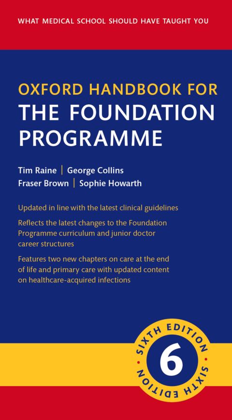 Cover image for book Oxford Handbook for the Foundation Programme