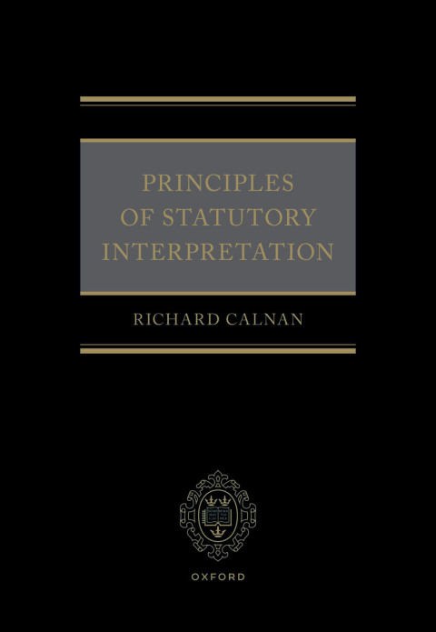 Cover image for book Principles of Statutory Interpretation