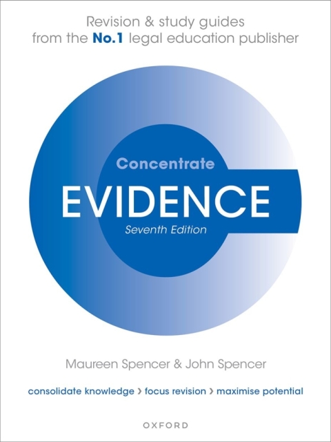 Cover image for book Evidence Concentrate