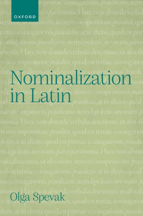 Cover image for book Nominalization in Latin
