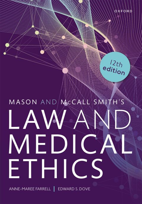 Cover image for book Mason and McCall Smith's Law and Medical Ethics