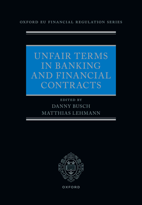 Cover image for book Unfair Terms in Banking and Financial Contracts
