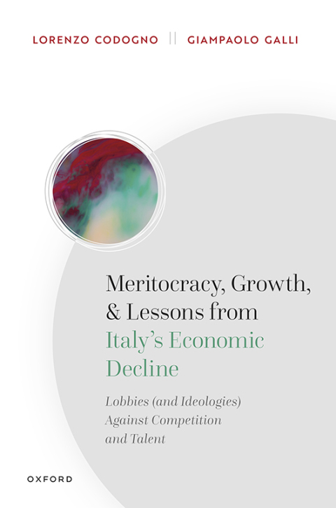 Cover image for book Meritocracy, Growth, and Lessons from Italy's Economic Decline