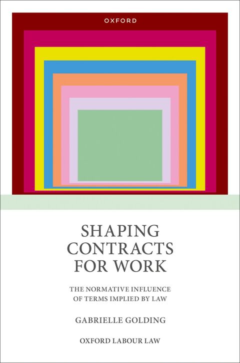 Cover image for book Shaping Contracts for Work