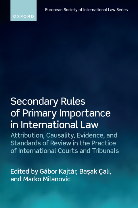 Cover image for book Secondary Rules of Primary Importance in International Law