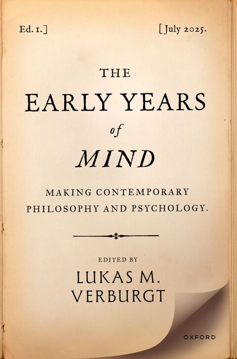 Cover image for book The Early Years of Mind