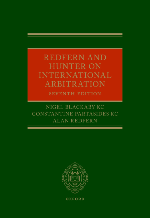 Cover image for book Redfern and Hunter on International Arbitration