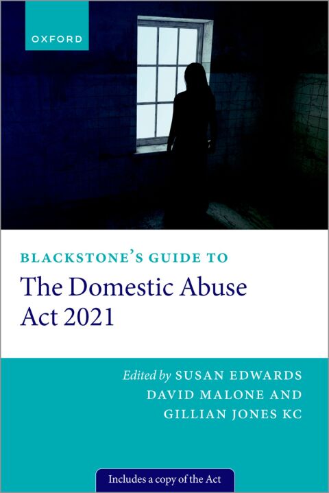 Cover image for book Blackstone's Guide to the Domestic Abuse Act 2021