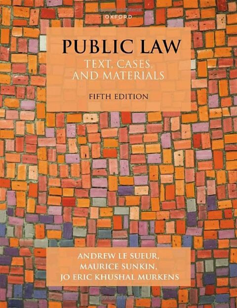Cover image for book Public Law