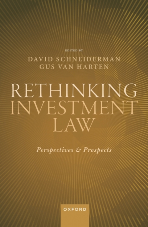 Cover image for book Rethinking Investment Law