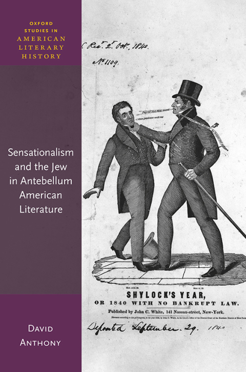 Cover image for book Sensationalism and the Jew in Antebellum American Literature