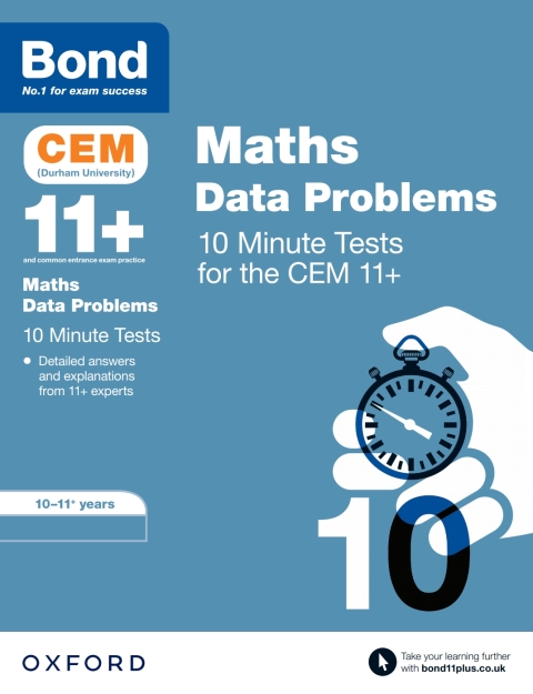 Cover image for book Bond 11 : CEM Maths Data 10 Minute Tests