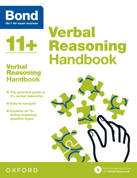Cover image for book Bond 11+ Verbal Reasoning Handbook