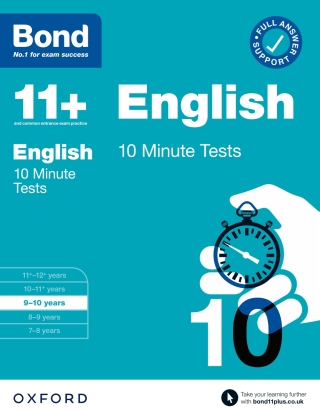 Bond 11+: Bond 11+ 10 Minute Tests English 9-10 years