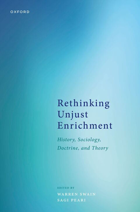 Cover image for book Rethinking Unjust Enrichment