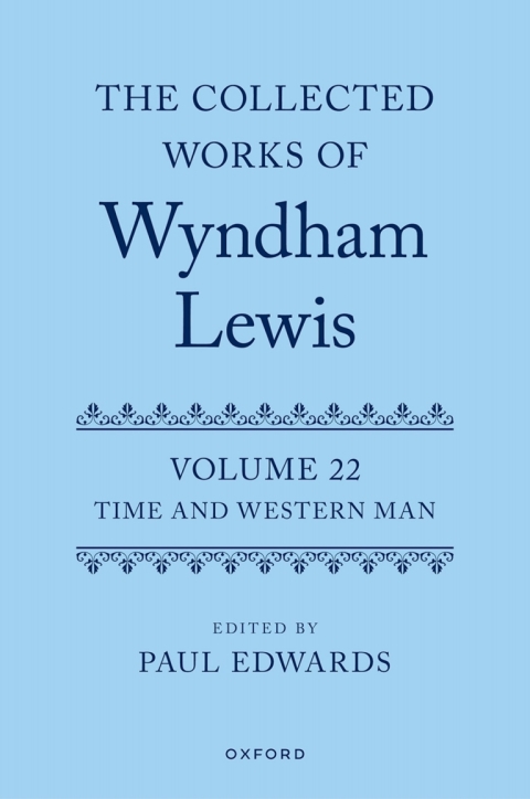 Cover image for book The Collected Works of Wyndham Lewis: Time and Western Man