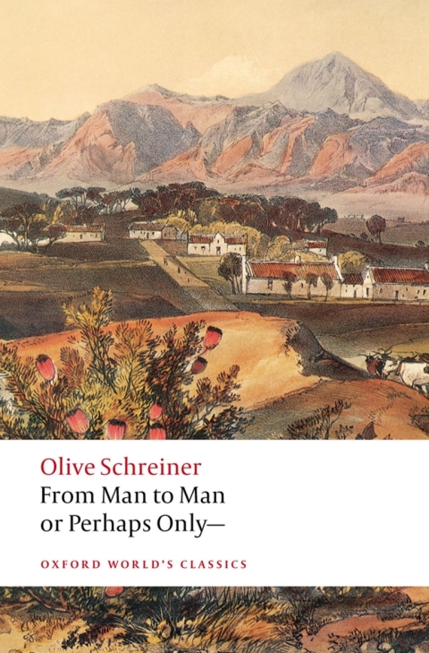 Cover image for book From Man to Man or Perhaps Only—