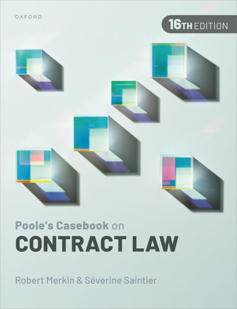 Cover image for book Poole's Casebook on Contract Law